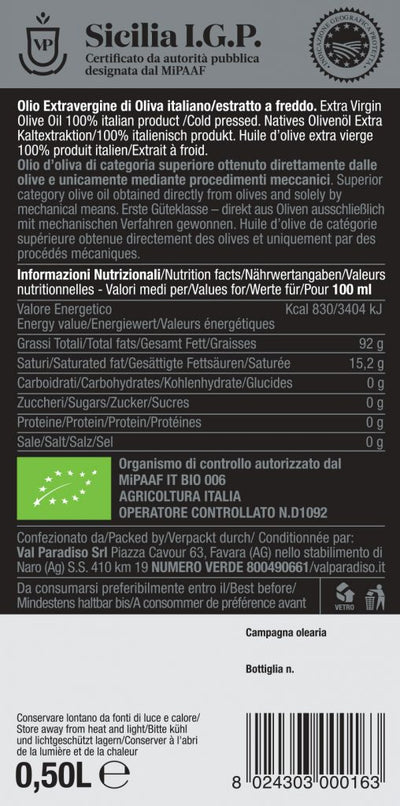 Olio Extravergine d'Oliva