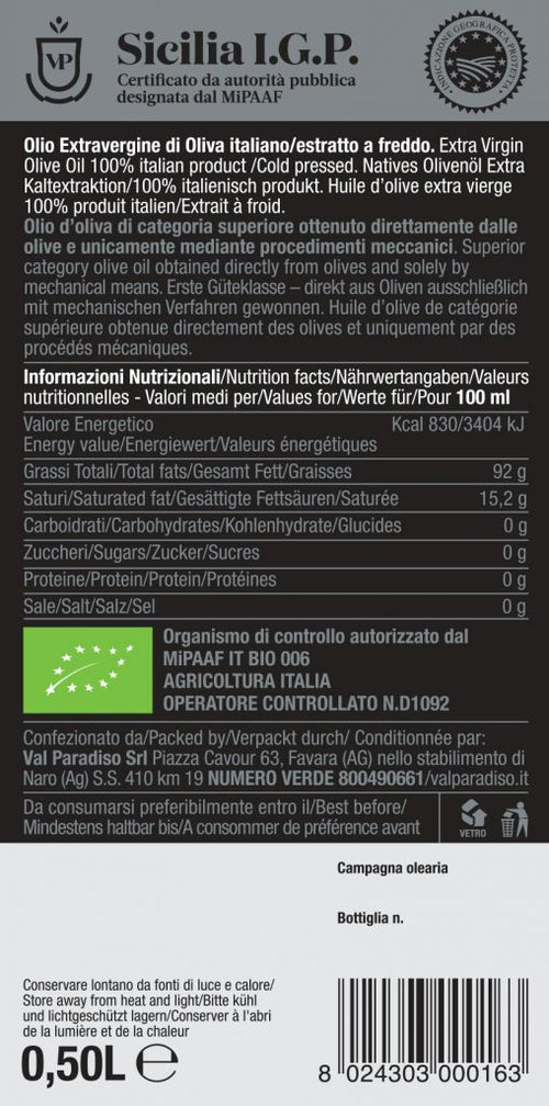 Olio Extravergine d'Oliva