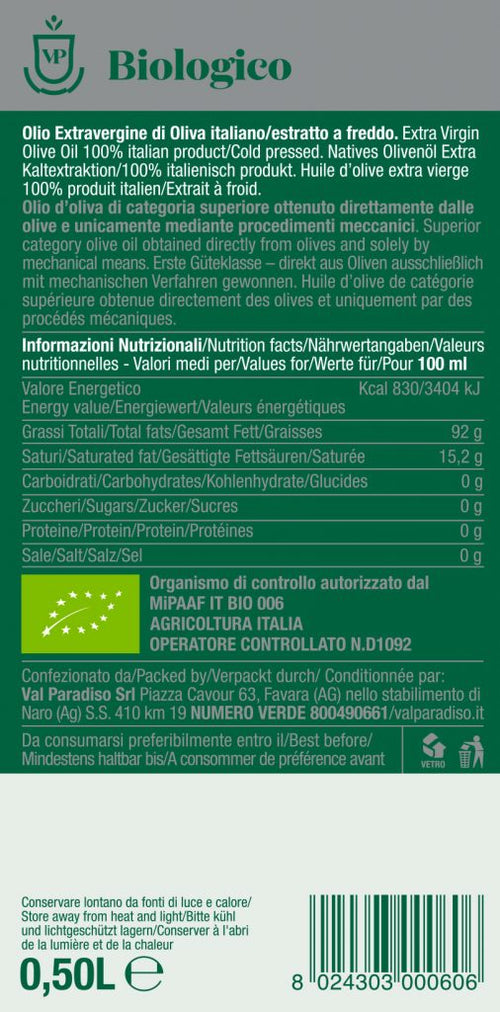 Olio Extravergine d'Oliva