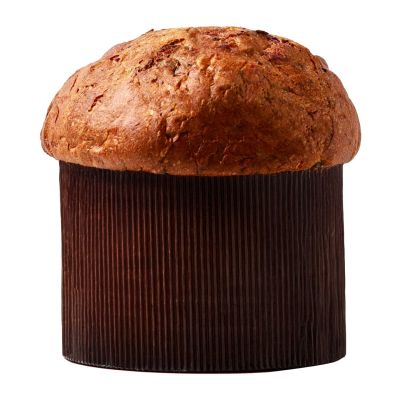 Panettone alto Fiasconaro Ypsigro con canditi di mango e cioccolato bianco al frutto della passione