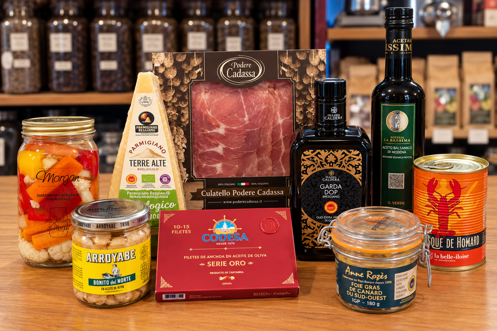 Selezione gastronomica gourmet per le nostre forniture b2b