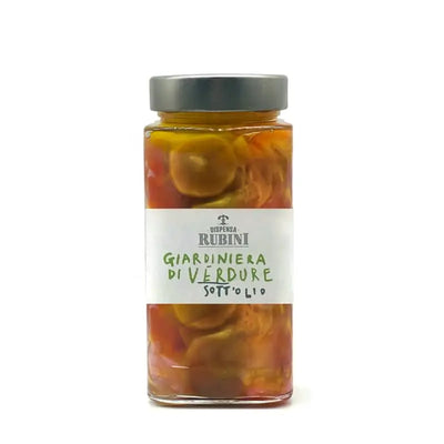 Giardiniera di Verdure sott'olio Dispensa Rubini