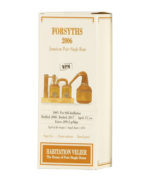 Rum Habitation Velier Forsyths WP 2006 con confezione originale