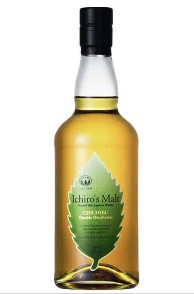 Bottiglia Ichiro's Malt Double Distilleries, Blended Malt Whisky di Hanyu e Chichibu