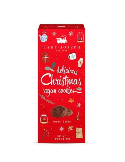 Dettaglio biscotti natalizi Lady Joseph al cioccolato