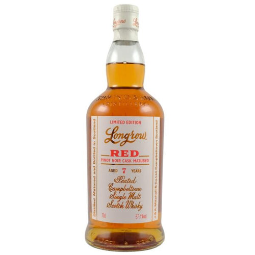 Single Malt Scotch Whisky Longrow Red 7 anni Edizione 2024 Pinot Noir Cask