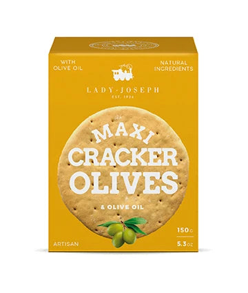 Maxi Cracker alle olive verdi e olio d'oliva Lady Joseph