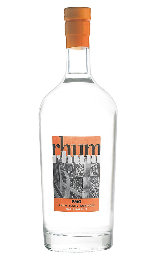 Bottiglia di Rhum Rhum Blanc PMG 56° prodotto a Marie-Galante