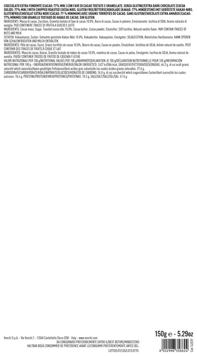 Uovo di Pasqua 77% Nibs