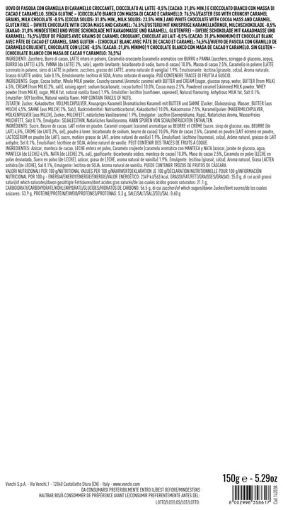 Uovo di Pasqua Caramello e Toffee salato