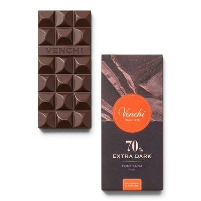 Tavoletta di cioccolato Extra Fondente 70% Venchi 78 g