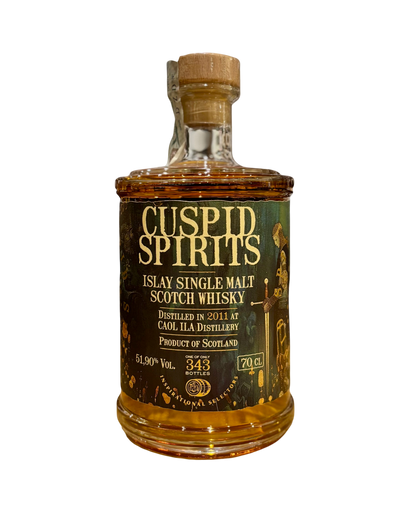 Single Malt Scotch Whisky Caol Ila first fill bourbon barrel sherry cask finish 13 anni