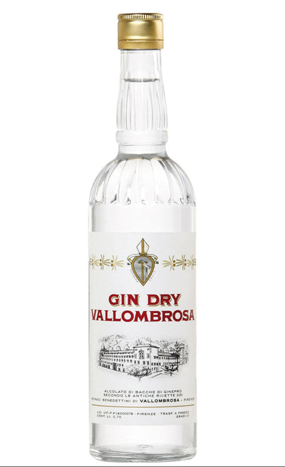 Bottiglia Dry Gin Vallombrosa dell’Abbazia di Vallombrosa da 70 cl