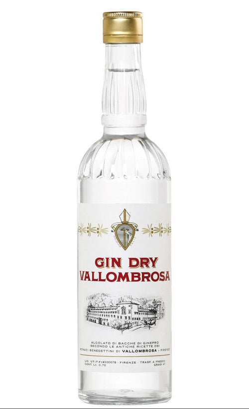 Bottiglia Dry Gin Vallombrosa dell’Abbazia di Vallombrosa da 70 cl