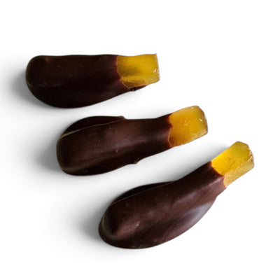 Zenzero Candito ricoperto di Cioccolato Fondente Adelia di Fant