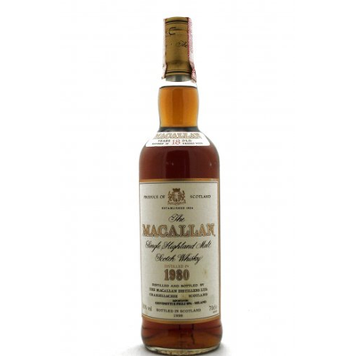 Single Highland Malt Scotch Whisky 18 anni The Macallan 1980 75 cl