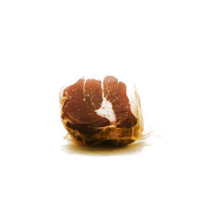 Culatello Terre di Nebbia Presidio Slow Food pulito metà sottovuoto