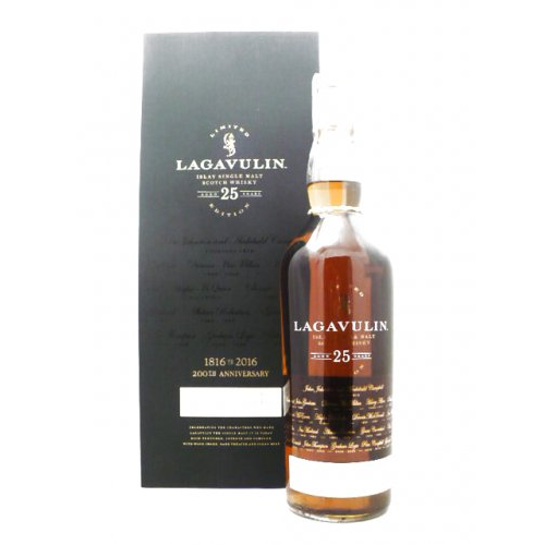 Single Malt Scotch Whisky 25 anni 200th Anniversary Edition Lagavulin 70 cl