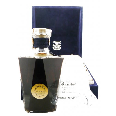 Cognac Cordon Bleau in Decanter Baccarat Martell 75 cl