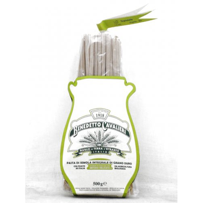 Tagliatelle Pasta di Semola Integrale Biologica Pastificio Benedetto Cavalieri 500 g