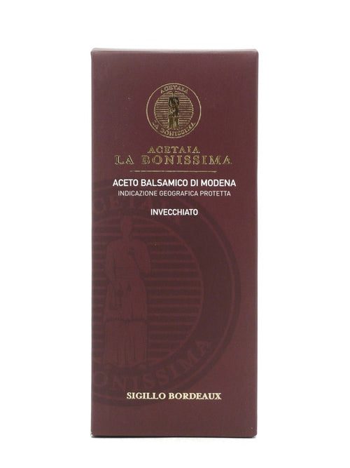 Astuccio di Aceto Balsamico di Modena Invecchiato Sigillo Bordeaux di La Bonissima