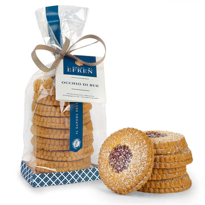 Biscotti Occhi di Bue con Confettura di Albicocche I Dolci di Efren