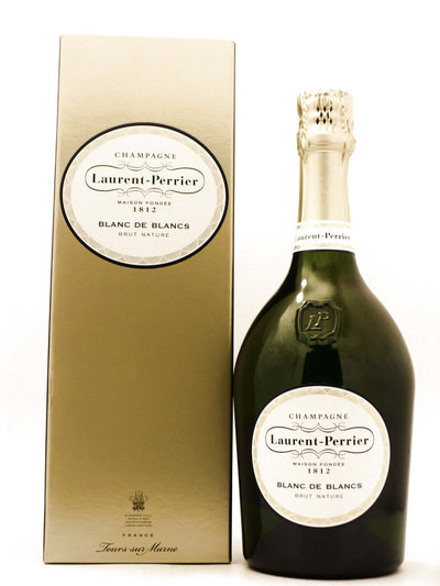 Blanc de Blancs Brut Nature Laurent-Perrier bottiglia con astuccio