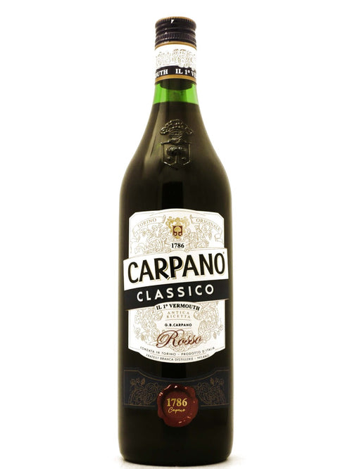 Bottiglia da 1 l di Vermouth Rosso Classico dell'azienda italiana Carpano