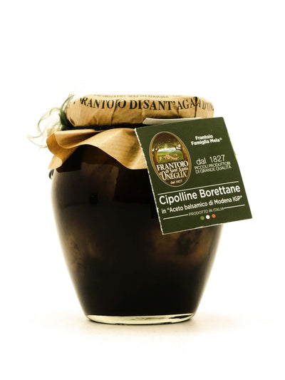 Cipolline in Aceto Balsamico di Modena IGP Frantoio di Sant’Agata d’Oneglia