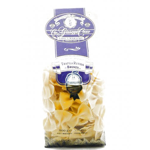 Farfalloni Cocco 500g | Farfalle Grandi Pasta Artigianale 