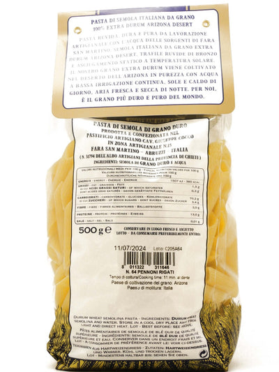 Etichetta della pasta di semola Cocco formato Fideuà