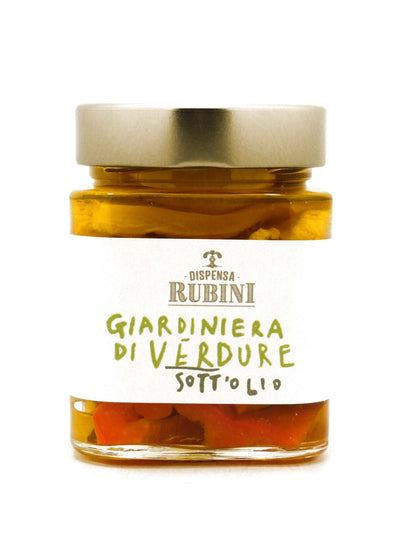 Giardiniera di Verdure sott'olio Dispensa Rubini 300 g
