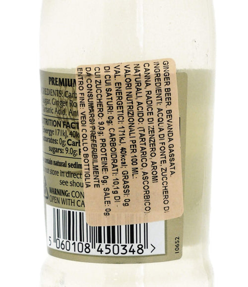 Ginger Beer Fever-Tree  – Bevanda allo Zenzero Premium - dettaglio etichetta