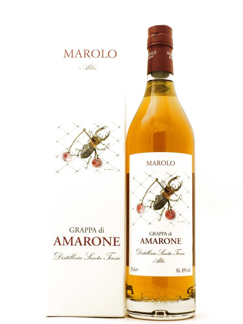 Grappa di Amarone Fratelli Marolo con astuccio