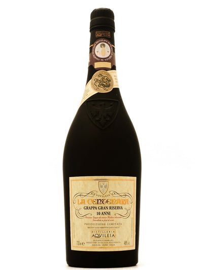 La Centenara Grappa Gran Riserva 10 Anni Distilleria Aquileia 70 cl