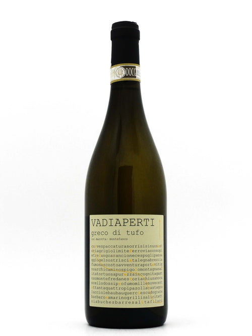 Greco di Tufo Vadiaperti | Bianco Campano Fresco e Minerale