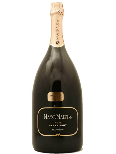 Bottiglia di Trento DOC Rosé Extra Brut Millesimato Magnum di Maso Martis
