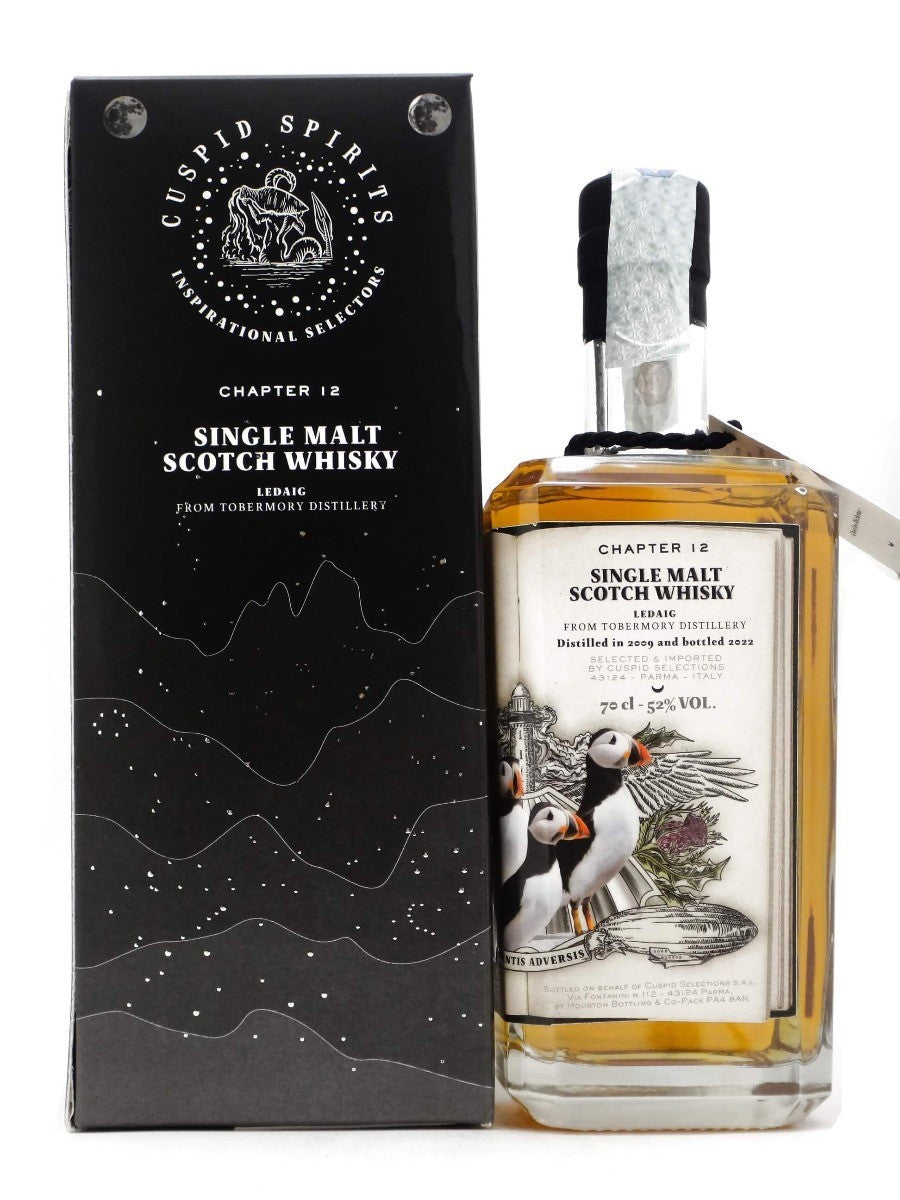 Single Malt Scotch Whisky Ledaig 13 anni Cuspid Spirits 2009 70 cl ...