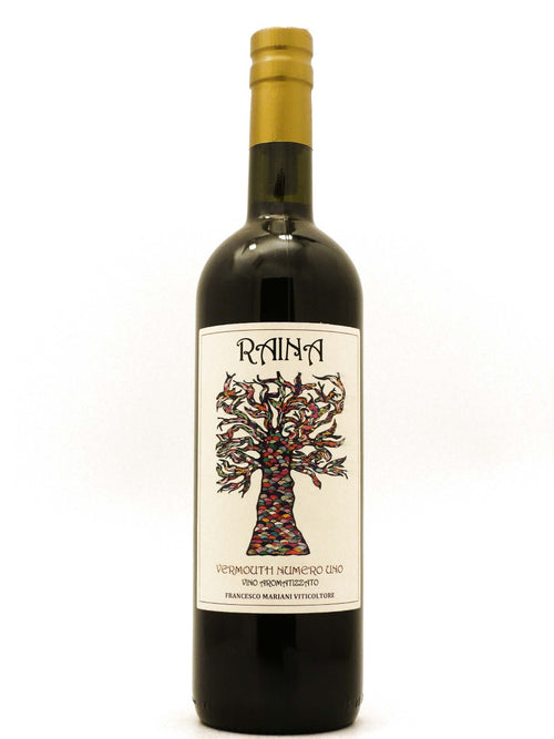 bottiglia di Vermouth Numero Uno di Raína da vino Sagrantino