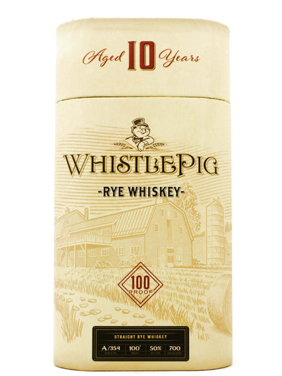 Astuccio di WhistlePig 10 Anni Straight Rye Whiskey 