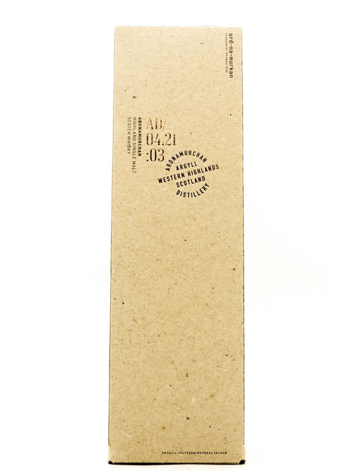 Astuccio di Single Malt Scotch Whisky Ardnamurchan AD/04.21:03