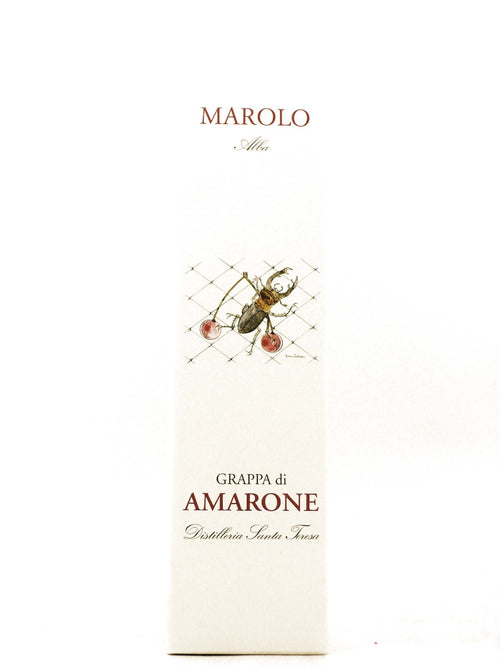 astuccio grappa di amarone Marolo
