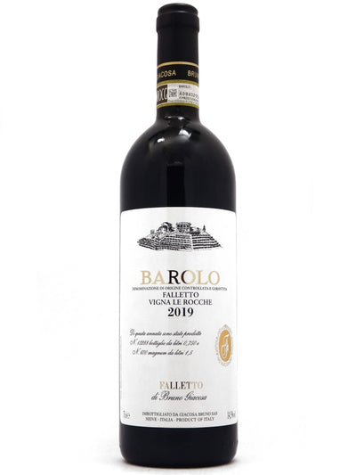 Bottiglia di Barolo Falletto Vigna Le Rocche Bruno Giacosa, Nebbiolo DOCG di Serralunga d’Alba