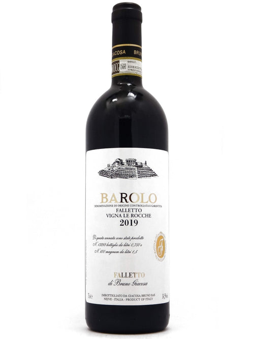 Bottiglia di Barolo Falletto Vigna Le Rocche Bruno Giacosa, Nebbiolo DOCG di Serralunga d’Alba