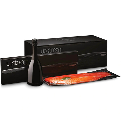 Confezione Up Selection Salmone Affumicato 1 kg e Spumante