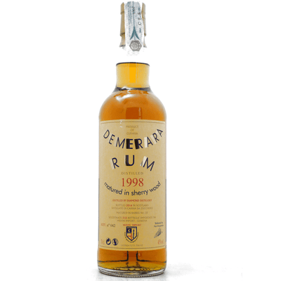 Demera Rum matured in Sherry Wood Moon Import Collection 1998 70 cl