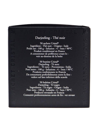Tè Nero Darjeeling in 50 bustine Cristal