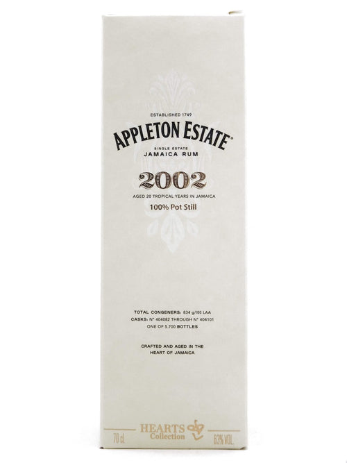 Rum Appleton Estate 2002 Heart Collection