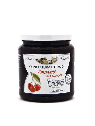 Confettura Extra di Amarene tipo asprigno Cavazza 370 g