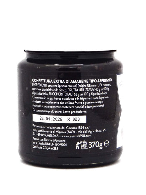 Confettura Extra di Amarene tipo asprigno